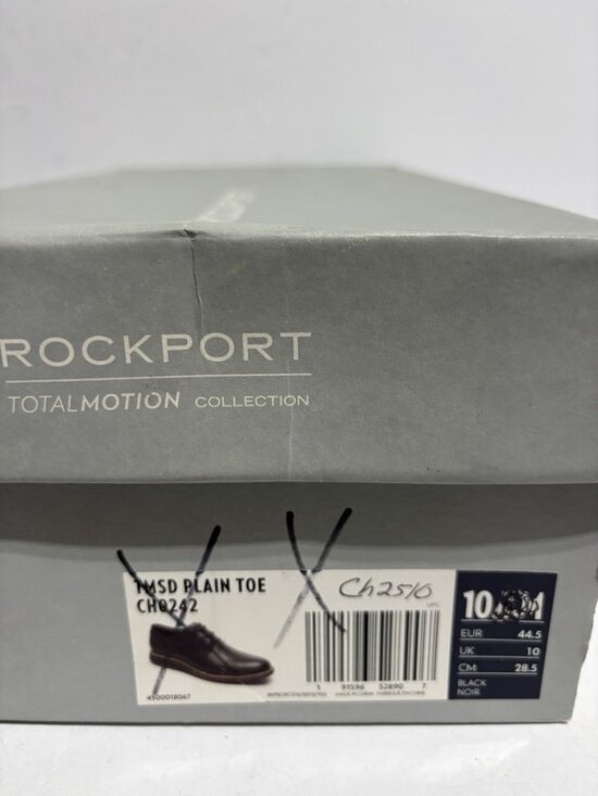 Rockport Men’s Total Motion Sport Wingtip Oxford Gray, Size 10 Wide main image 7